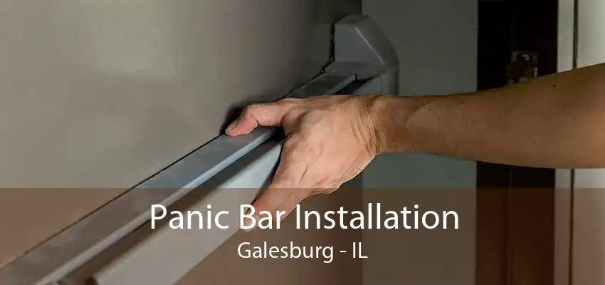 Panic Bar Installation Galesburg - IL